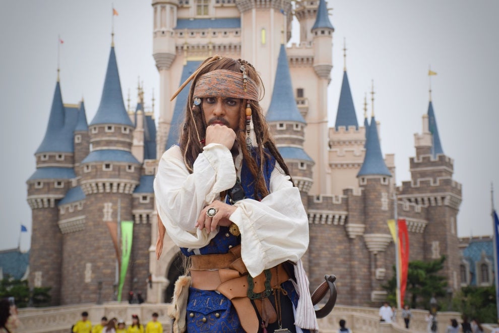 ディズニーランドで見つけた ハロウィーン仮装 が素敵すぎる